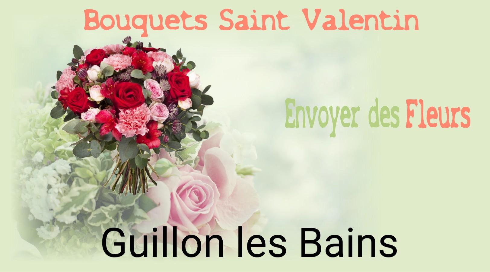 Roses de Saint-Valentin livrées à Guillon-les-Bains